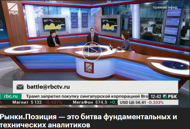 Телеканал РБК. Программа "Рынки. Позиция" 12.03.2018