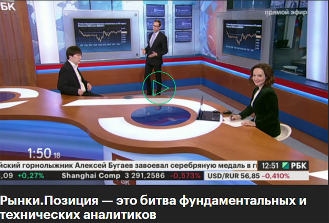 Телеканал РБК. Программа "Рынки. Позиция" 12.03.2018